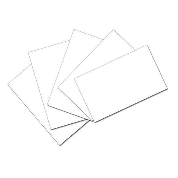 Pacon® PAC5141 Index Cards, 3" x 5", Unruled, White, Pack of 100