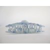 Generic Mixed blues and white marbled hair claw clip medium fine hair