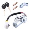 D87004S100 Ignition Switch Lock Cylinder with 2 Keys and fod Compatible for 1999-2004 Nissan Frontier Xterra Ignition Switch Lock Cylinder Assembly US545 1S6111 LS1367 Ignition Switch Assembly