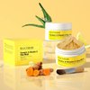 BACHERI Turmeric Vitamin C Clay Mask, Blackheads Acne Dark Spots Remover with Turmeric Extract, Turmeric Clay Mud Mask for Glowing Skin, Refining Pores and Controlling Oil