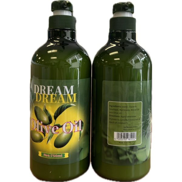 dream dream olive oil body lotion 750ml- Pack of 2