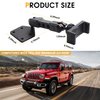 BESTAOO Dash Phone Holder Compatible with 2024 Jeep Wrangler JL 2/4 Door Interior Accessories, 360° Adjustable Cell Phone Mount (Clip)