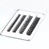 i-Laesh Lash Clusters - E14 DIY Eyelash Extensions 40 Clusters - Mega Volume D Curl Individual Lashes Cluster Extensions for DIY at Home (Lash Clusters - E14, D - 10-16 mm)