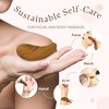 gwynth Teak Wood Gua Sha Facial Tool for Face and Body Massage, Anti-Aging Reduce Puffiness Wrinkles Shape Jawline Skincare Routine Treatment, Wooden Gua Sha Massager with Travel Pouch for Gift Set