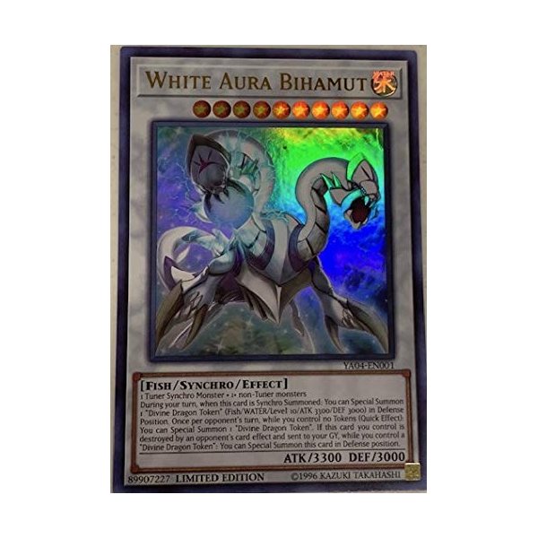 White Aura Bihamut - YA04-EN001 - Ultra Rare - Limited Edition
