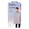 Betty Dain Seersucker Classic Barber Cutting/Styling Cape, Classic Seersucker Stripe, Soft, Machine Washable Nylon Fabric, Repels Hair, Snap Closure at Neck, Red/White Stripe, 45 x 54 inches