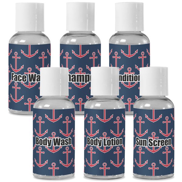 Personalized All Anchors Travel Bottles