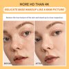 MIESCHER Clear BB Cream, Hydrating Moisturizer BB Cream, Smooth & Lightweight Fit Face Skin Hide Pores Blemishes Concealer Full Coverage Foundation Cream Clean Matte BB Cream Brightens Even Skin Tone with Puff-0.7 Fl Oz(#03 Natural Color)