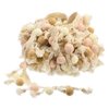 uxcell 2 Yards Pom Pom Ball Fringe Trim, Ribbon Sewing DIY Crafts Accessory for Home Curtain Clothes Pillow Decoration, Beige