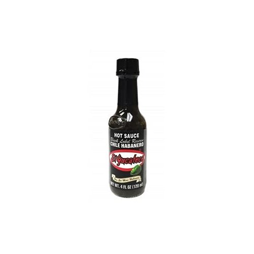 El Yucateco Black Label Reserve Hot Sauce, 4 Ounce