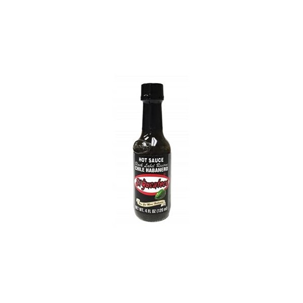 El Yucateco Black Label Reserve Hot Sauce, 4 Ounce