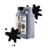 Black 8 Oz - Liquid Latex Body Paint, Ammonia Free No Odor, Easy On and Off, Cosplay Makeup, Creates Professional Monster, Zombie Arts