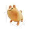 YUHEYS Noodle Cat Bun Dog Stuffed Plush Toy, Healing Loyal Partner Cat Dog Plushies Toy Doll, Plush Stuffed Toys, Great Gifts for Kids Boys Girls