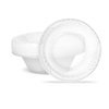 PLASTICPRO 12 ounce Premium Crystal Clear Disposable Plastic Party Soup Bowls Pack of 40