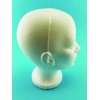 Styrofoam Smoothfoam Mannequin Wig Head