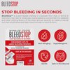 BleedStop™ First Aid Powder for Blood Clotting, Trauma Kit, Blood Thinner Patients, Camping Safety, and Survival Equipment for Moderate to Severe Bleeding Wounds or Nosebleeds - 4 (15g) Pouches