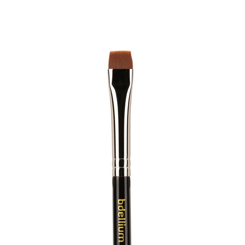 Bdellium Tools Professional Makeup Brush - Maestro Series 714 Flat Eye Definer - With Soft Synthetic Fibers, For Eye Definition (Black, 1pc)