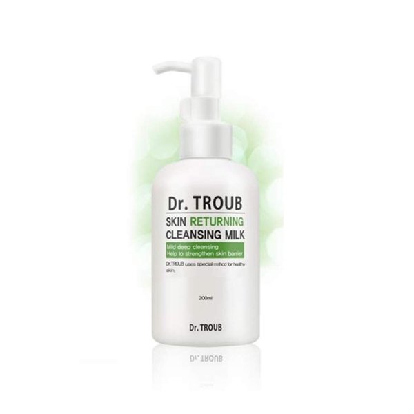 Sidmool Dr. Troub Skin Returning Cleansing Milk Mild Deep 6.7oz K-beauty