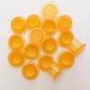 Needlehouse 1000pcs Tattoo Ink Caps Professional Tattoo Ink Cups With Base, Caps Plastic Pigment Cups Caps Tattoo Supplies (13 * 11mm)