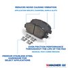 Wagner QuickStop ZD1033A Rear Disc Brake Pad Set for 2012 Chevrolet Malibu