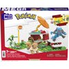 MEGA Pokémon Action Figure Building Toys Set, Pokémon Picnic with 193 Pieces, 2 Poseable Characters, Eevee and Riolu, Gift Idea for Kids
