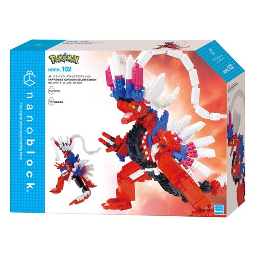 nanoblock - Pokémon - Koraidon DX, Pokémon Series Building Kit