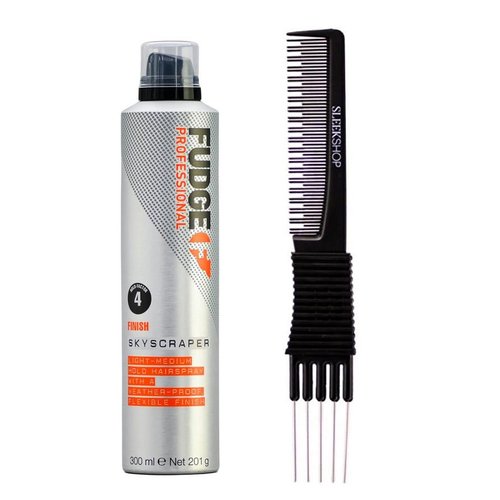 yper Fudge Professional Finish SKyscraper Light (10.1 oz) with Teasing Comb Pack of 1