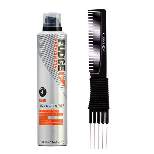 yper Fudge Professional Finish SKyscraper Light (10.1 oz) with Teasing Comb Pack of 1