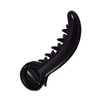 Yukta Eternals Premium Quality Duck Teeth Hair Clip, Clutchers with Covered Spring with Inner Teeth. (Black Color) - Pack of 3 (HC-02)