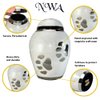 NWA Custom Engraved Small Paw Cremation Pet Urn