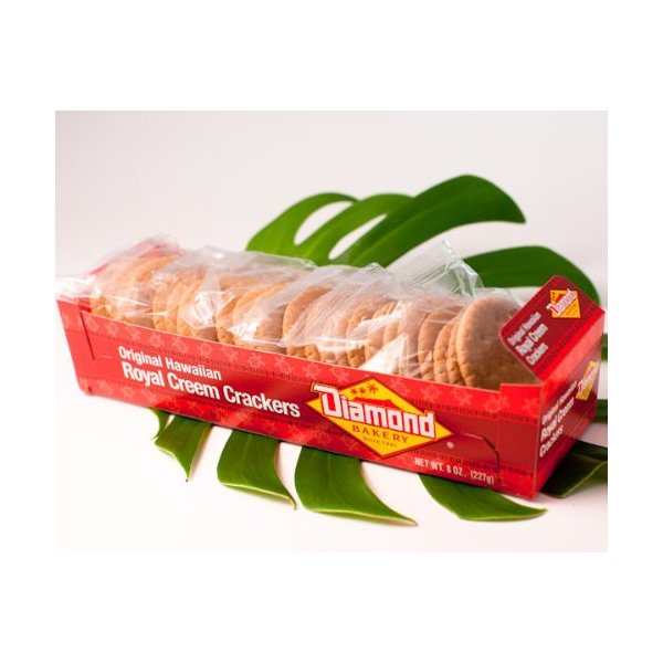 Diamond Bakery - Original Hawaiian Royal Creem Crackers (Net Wt. 8 Oz.)