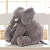 BOOJALOO Giant Stuffed Animals Doll Elephant Stuffed Animal, 24" Stuffed Elephant Plush Toy Gifts for Girls Boys Gray
