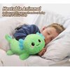 Cuckool Mint Axolotl Stuffed Animals, Microwavable Stuffed Animals Heating Pad for Cramps, Pain Stress Relief, Heatable & Coolable Lavender Scented Plush Toys for Anxiety, Women & Kids Bedtime