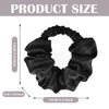 Heatless Hair Curler, Soft Curling Scrunchie and Headband, No Heat Sleep Roller for Long Hair (Black)