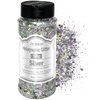 Holographic Chunky Glitter, 100g Silver Cosmetic Craft Glitter for Epoxy Resin, Nail Sequins Iridescent Flakes, Body, Face, Hair, Nail, Glitter Slime Making
