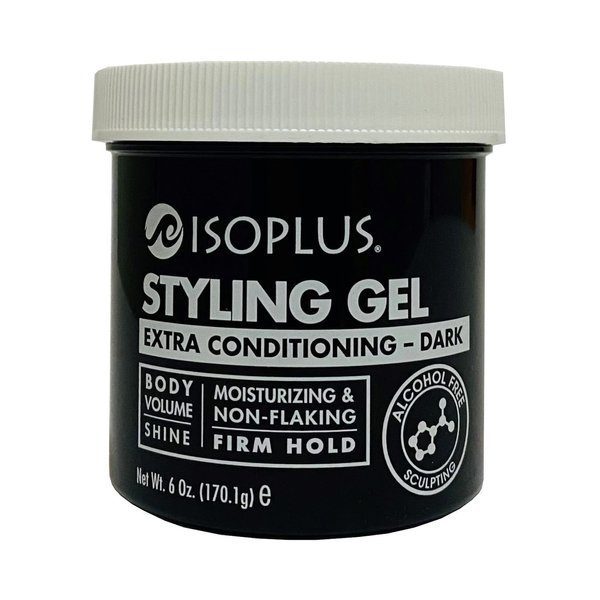 ISOPLUS Styling Gel (extra conditioning dark) 6oz. by Isoplus