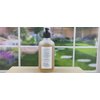 TSA Handmade Basil Exfoliating Liquid Hand Soap Dispenser, Hand Wash Scrub, Dry Skin, Sensitive, All Natural, Kitchen, Bathroom, 8.5 oz