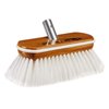 STAR BRITE Extend-A-Brush Premium Stiff Wash 8" Synthetic Wood Block Brush Head - Versatile Cleaning for Boats, RVs & More - Available in Soft, Medium & Stiff Textures (White, Stiff 0)