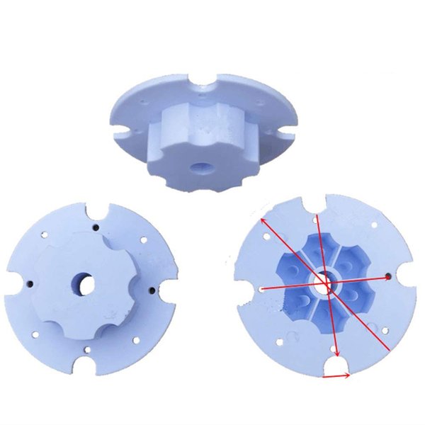 jiaruixin 2 Pcs Children Electric car tire Adapter Connection Clip for Gear Box,Kids Toy car Gearbox Coupler, Gear Connects Gearbox Motor and Tire