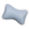 SUPVOX Bath Pillow Bathtub Spa Pillow with Non Slip Suction Cups for Bathtub Bathroom Spa Cushion Head Neck Back Support (Blue)
