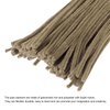 MECCANIXITY Pipe Cleaners Chenille Stems 30cm/12 Inch for DIY Art Creative Crafts Decorations, Light Brown Pack of 200