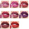 Easilydays Shimmer Gloss Lipstick, Slicks Lip Gloss Diamond Shiny Pink Dark Red Purple Glitter Sparkly Glossy Shimmer Waterproof Girls Lip Glaze for Women, Long lasting High Pigmented Lips Makeup(#05)