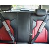 Valleycomfy Leather Seat Belt Shoulder Pads with Bling Rhinestones Car Bling Seat Belt Covers for Women, Crystal Handbrake Cover, Bling Ring Set Bling Car Accessories 4 Pack Set Universal