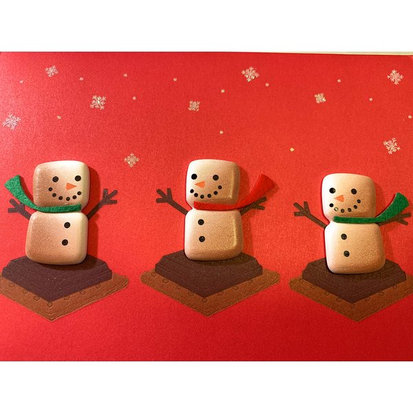 PAPYRUS Smores Snowmen, 1 EA