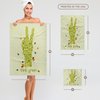 3dRose Earth Day Eco-Friendly Environmental Peace Hand Think Green - Towels (twl-104521-2)