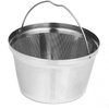 Stainless Steel Reusable Coffee Filters Basket 8-12 Cup Sturdy Permanent Coffee Filter fit for Mr. Coffee Black & Decker Coffee Makers