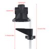 OriGlam Universal Clamp for Desktop Mount Holder, Replacement Bracket Clamp C-Clamp For Mic Stand/Table Lamp Desk