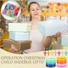 PerKoop 200 Pcs Christian Gifts Include Jesus Loves You Silicone Bracelets and Plastic Cross Necklace for Christian Party Favors