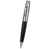 Monteverde Invincia Ballpoint Pen, Medium Nib, Chrome/Black (MV40063)