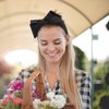WantGor Bow Headbands for Women, Big Bowknot Hair Hoop Women Knotted Wide Turban Headbands Hair Band Bows Hair Accessories (Black)